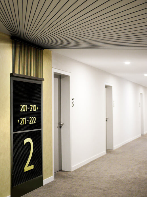 Hotel Signage Design